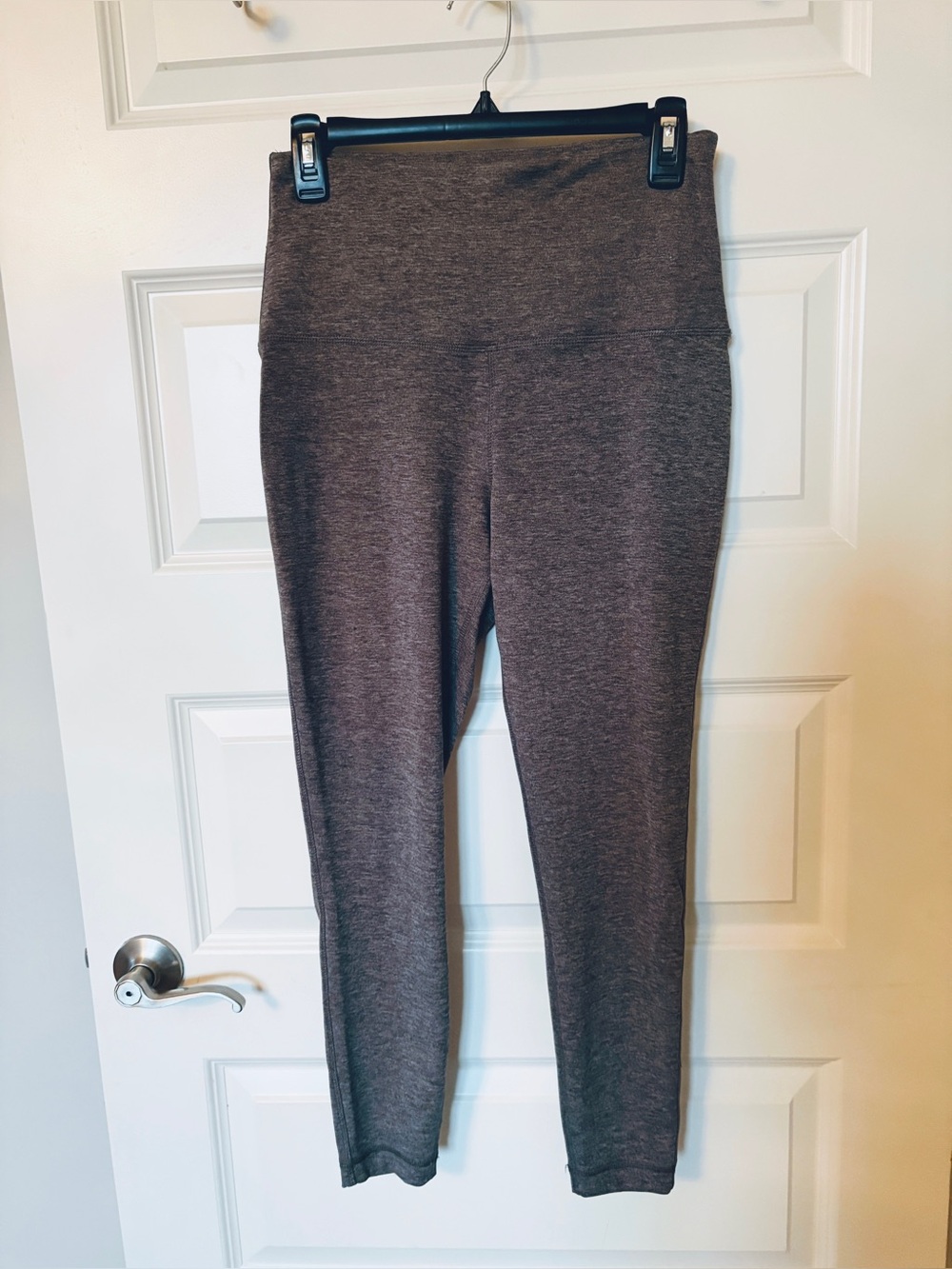 ZELOS Women Athletic Gray leggings medium